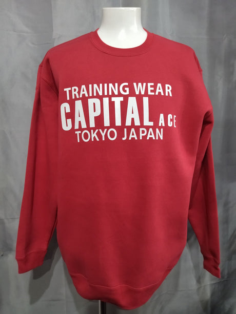 CAPITAL ACE トレーニングウェアトレーナー(レッド)