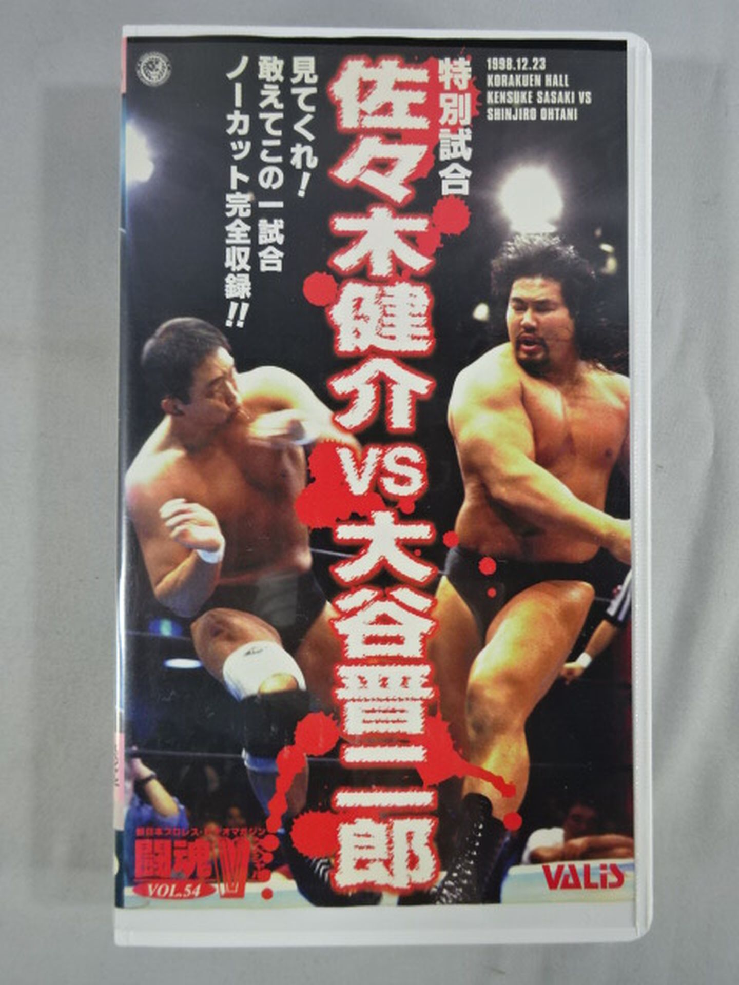 闘魂Vスペシャル Vol.54 佐々木健介vs大谷晋二郎