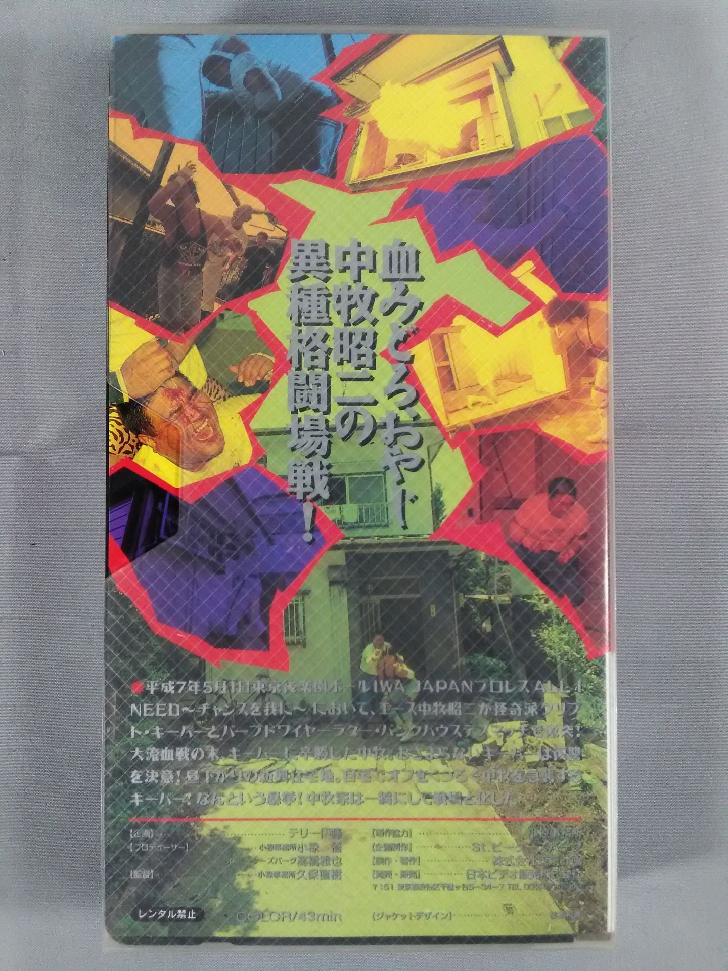 IWA JAPANプロレス 一軒家! 家庭内暴力デスマッチ