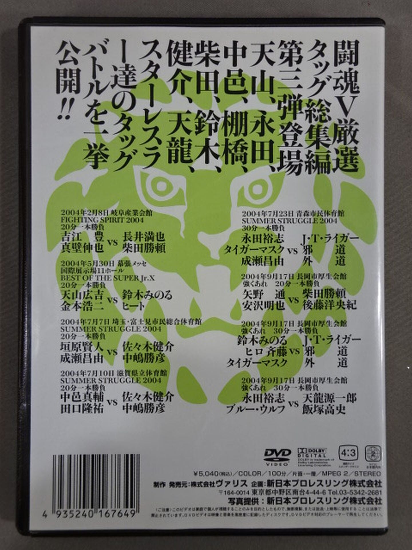 DOUBLE IMPACT Vol.3 TOKON V SPECIAL DVD Vol.85