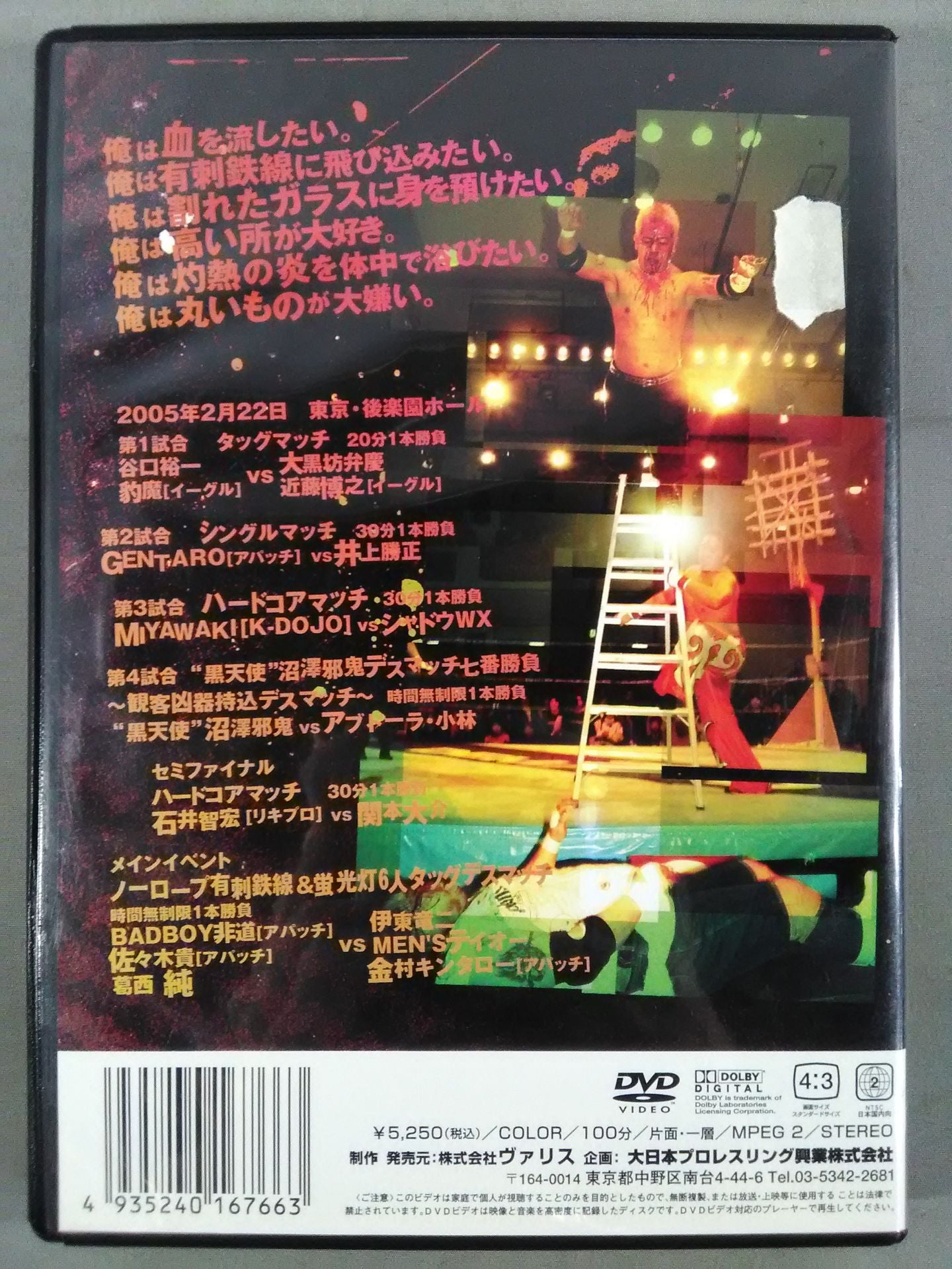 BJW 地獄の死闘 Vol.9