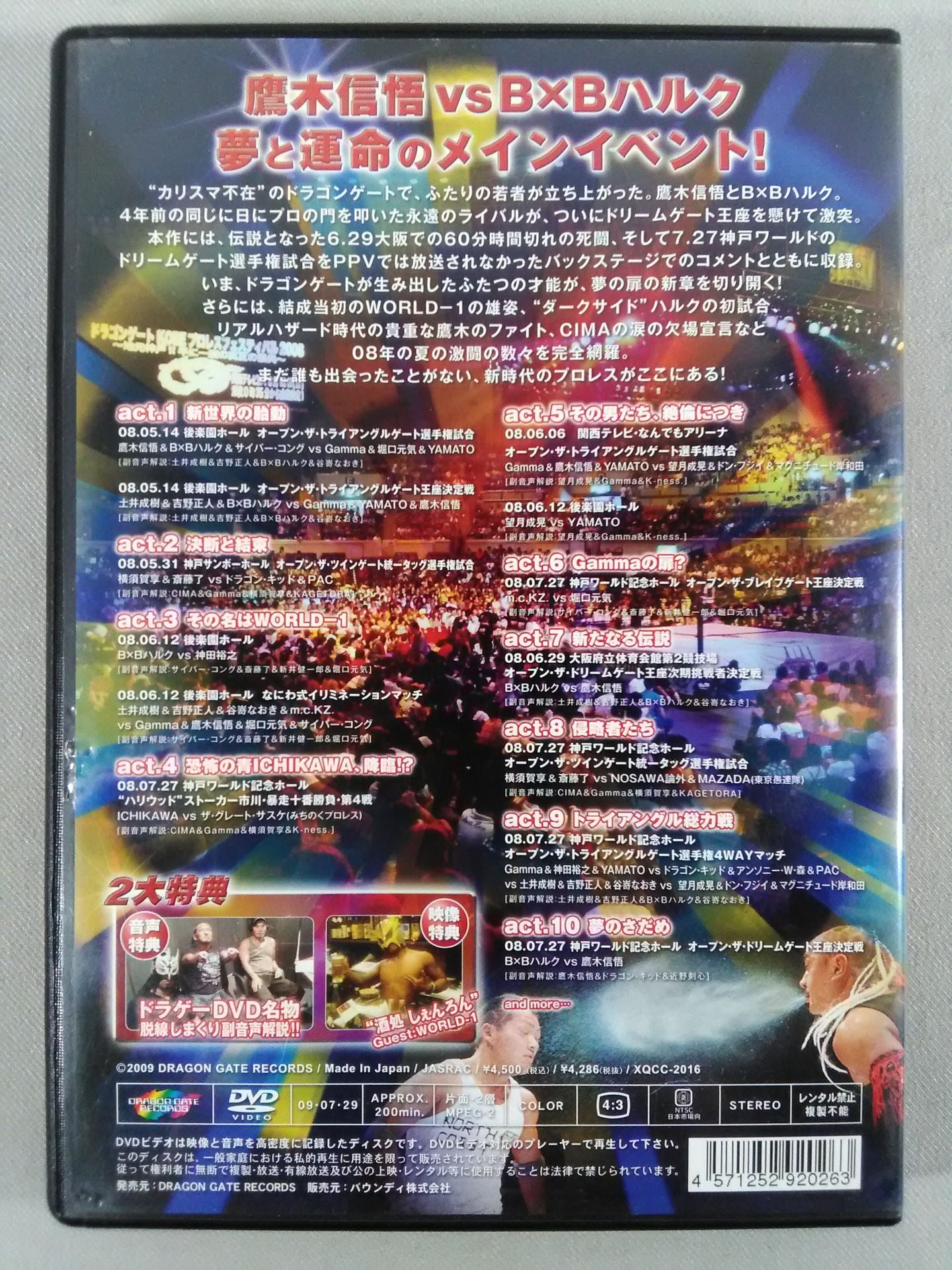 DRAGON GATE 2008 season.3