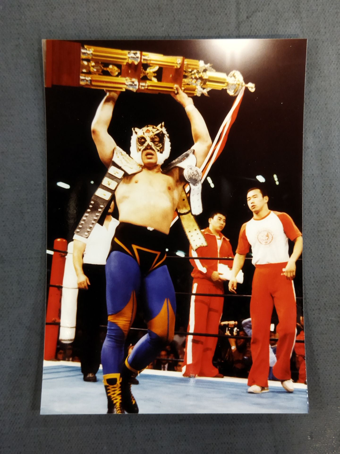 ★ Superhero Box with ★ photo First Tiger Mask