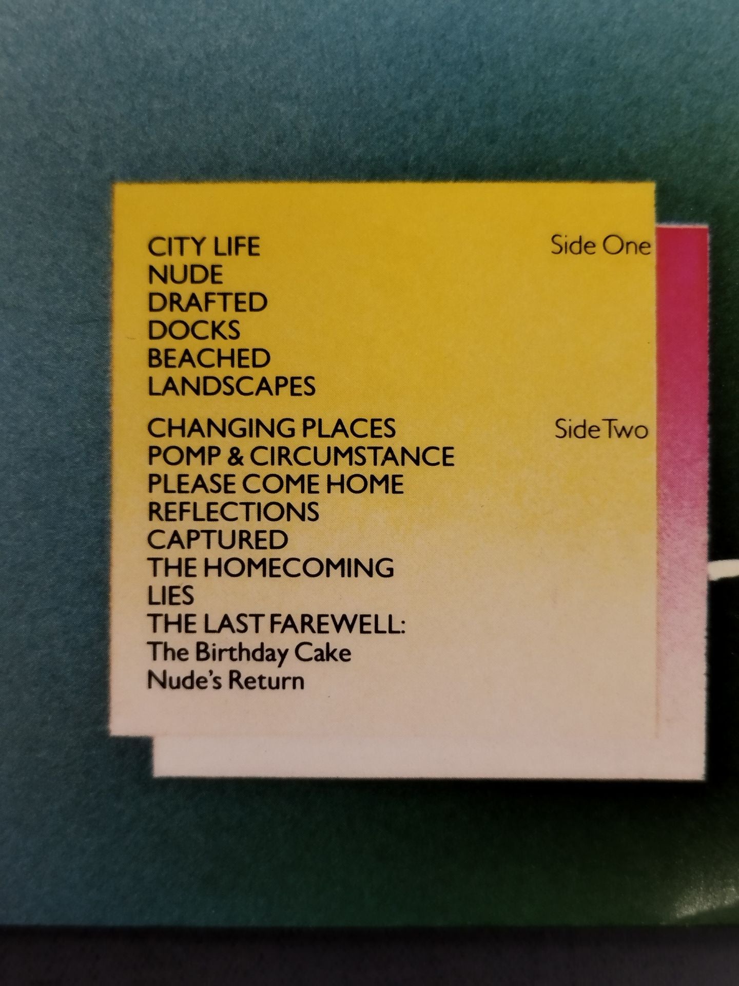 Camel / Nude The Return of Mr.O