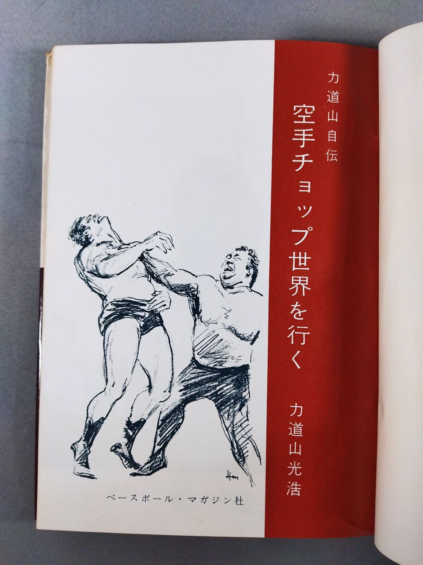 Rikidozan Autobiography KARATE Chop Goes Around the World