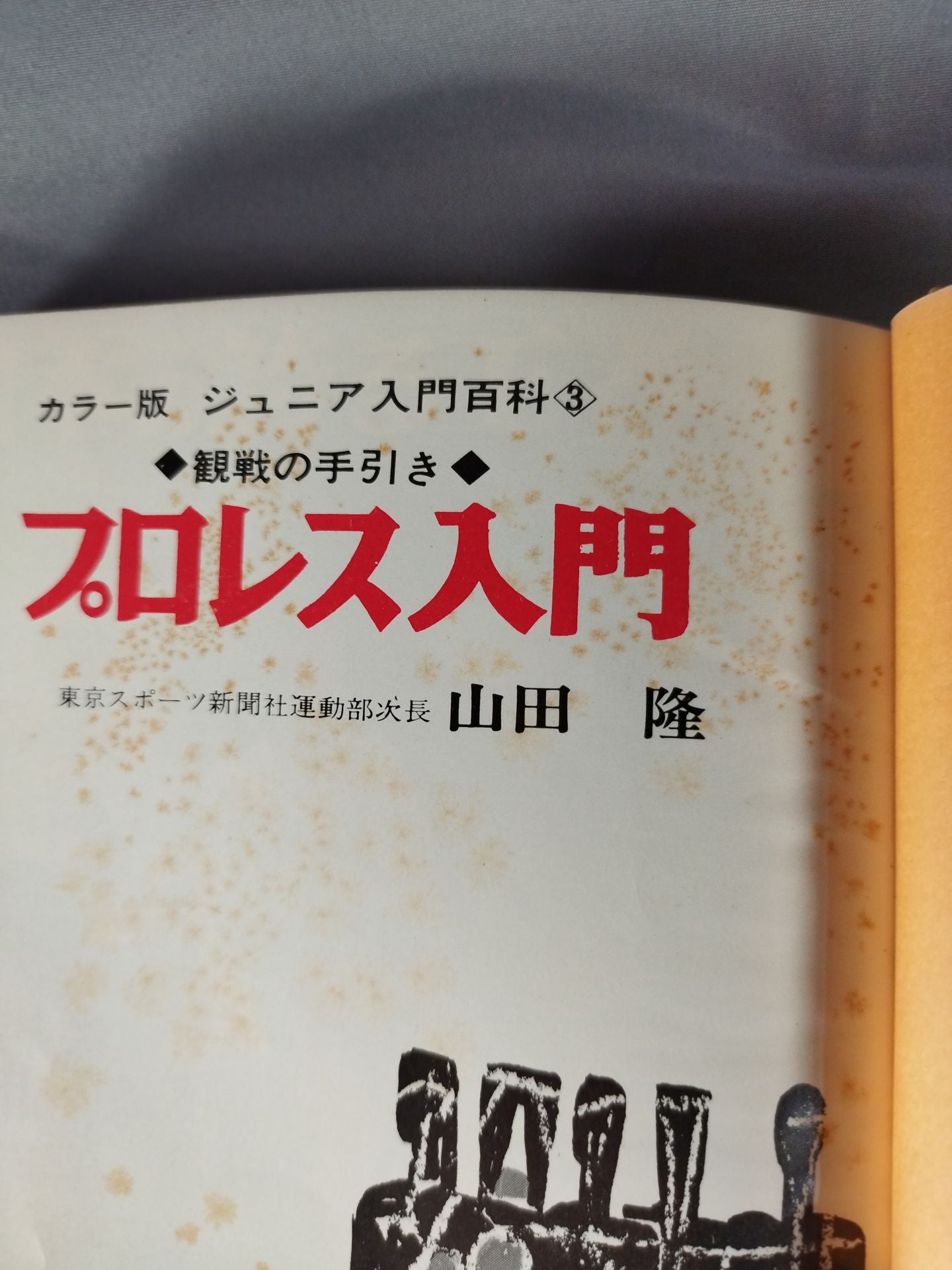 ◆Guide to Watching the Game◆ Introduction to Pro Wrestling  (Color Version Junior Introductory Encyclopedia (3))