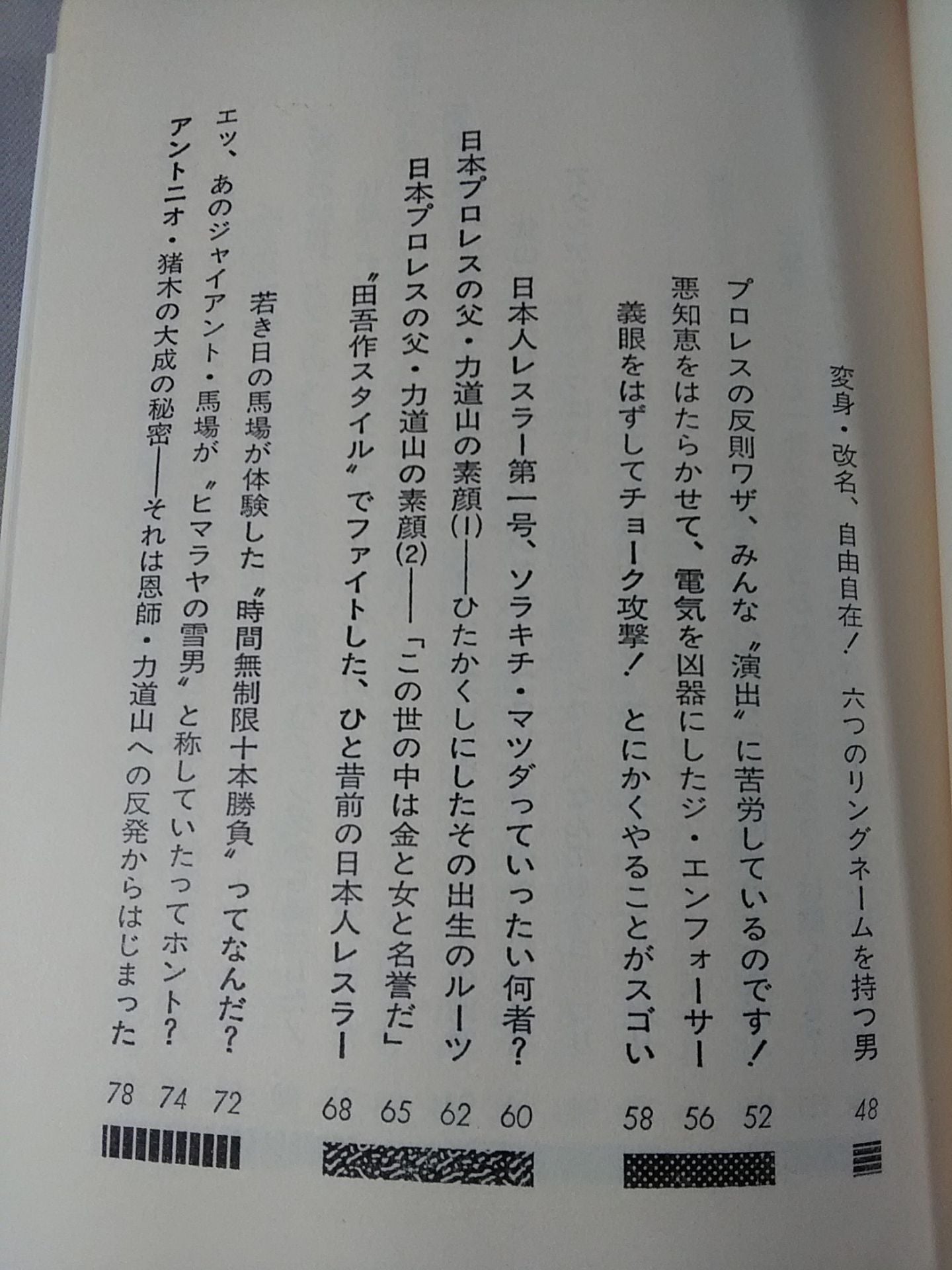 プロレスこれを知ったら殺られる