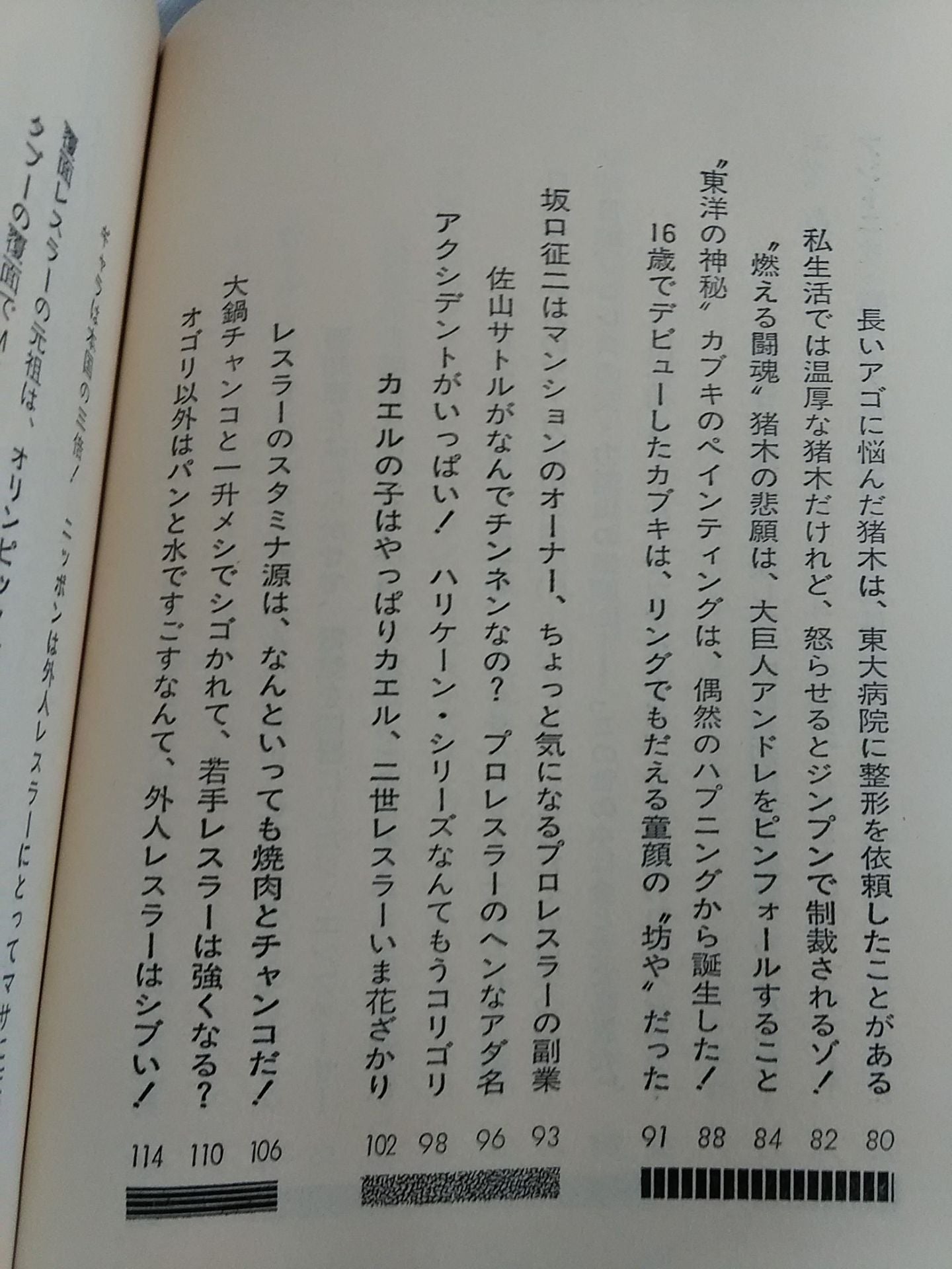 プロレスこれを知ったら殺られる