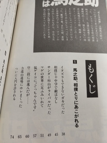 The man is Umanosuke (cover: photo )