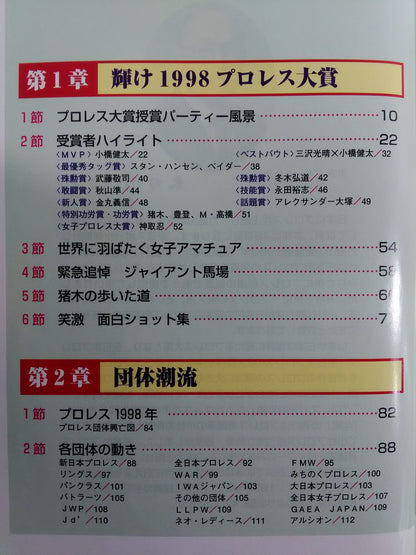 Pro Wrestling  1999 Yearbook in this one bookEverything you need to know about Pro Wrestling