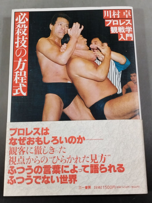 Introduction to Pro Wrestling Spectator Techniques Special Moves Equation