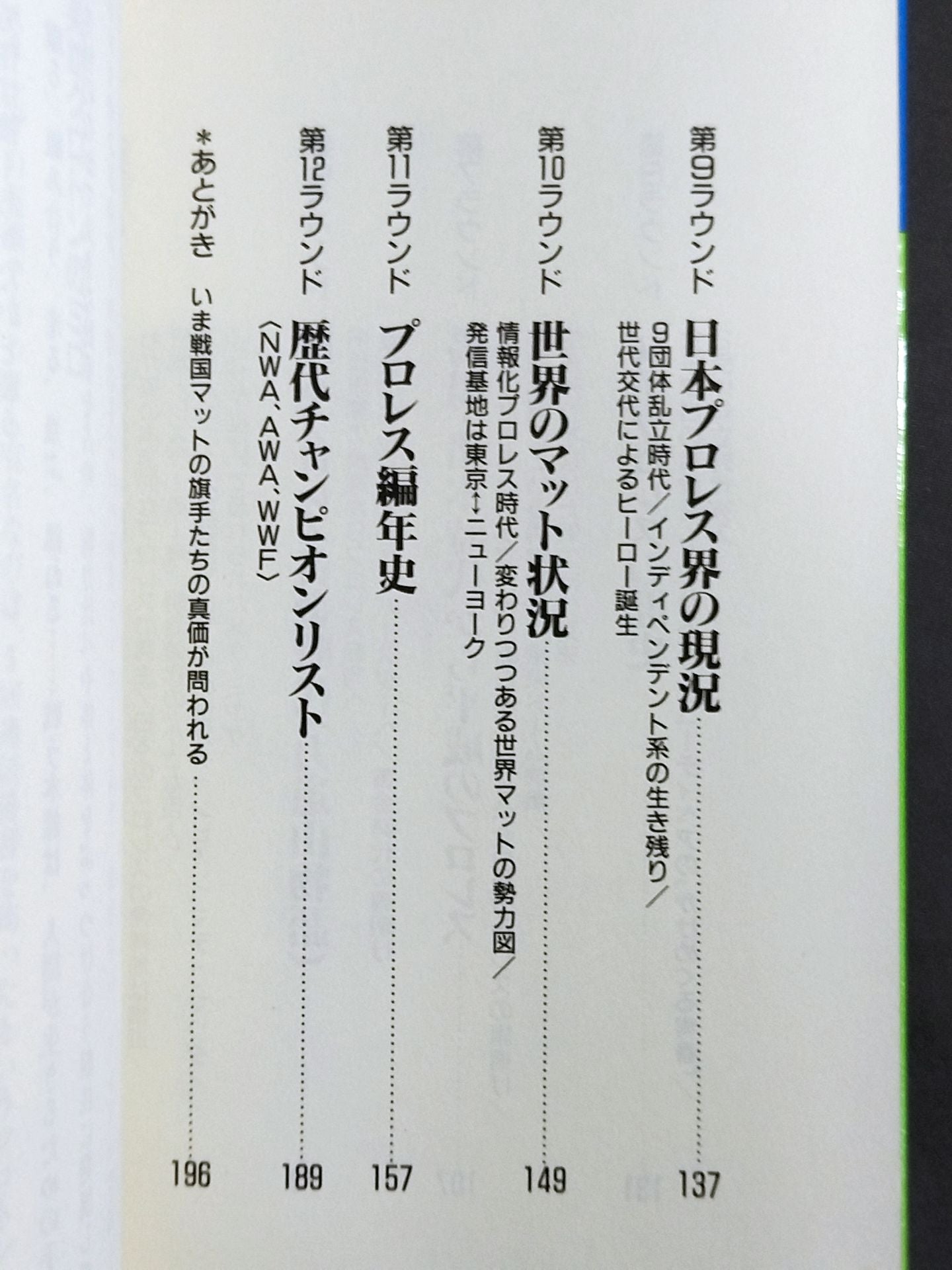 The Pro Wrestling  '90 (1) History