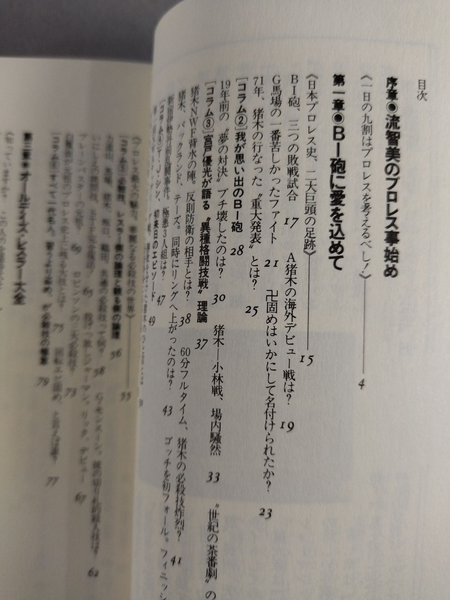 A book that shows Pro Wrestling  terribly