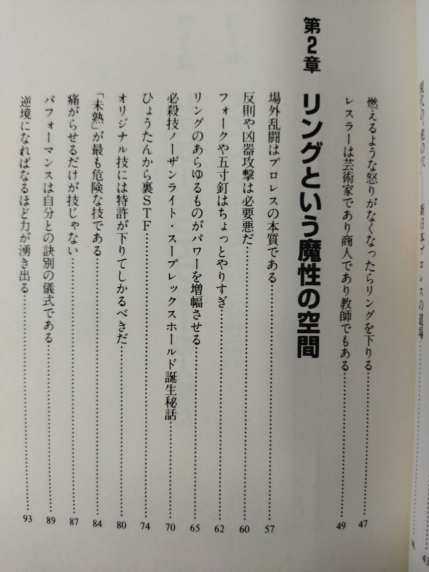 君はまだプロレスを知らない  格闘技哲学宣言