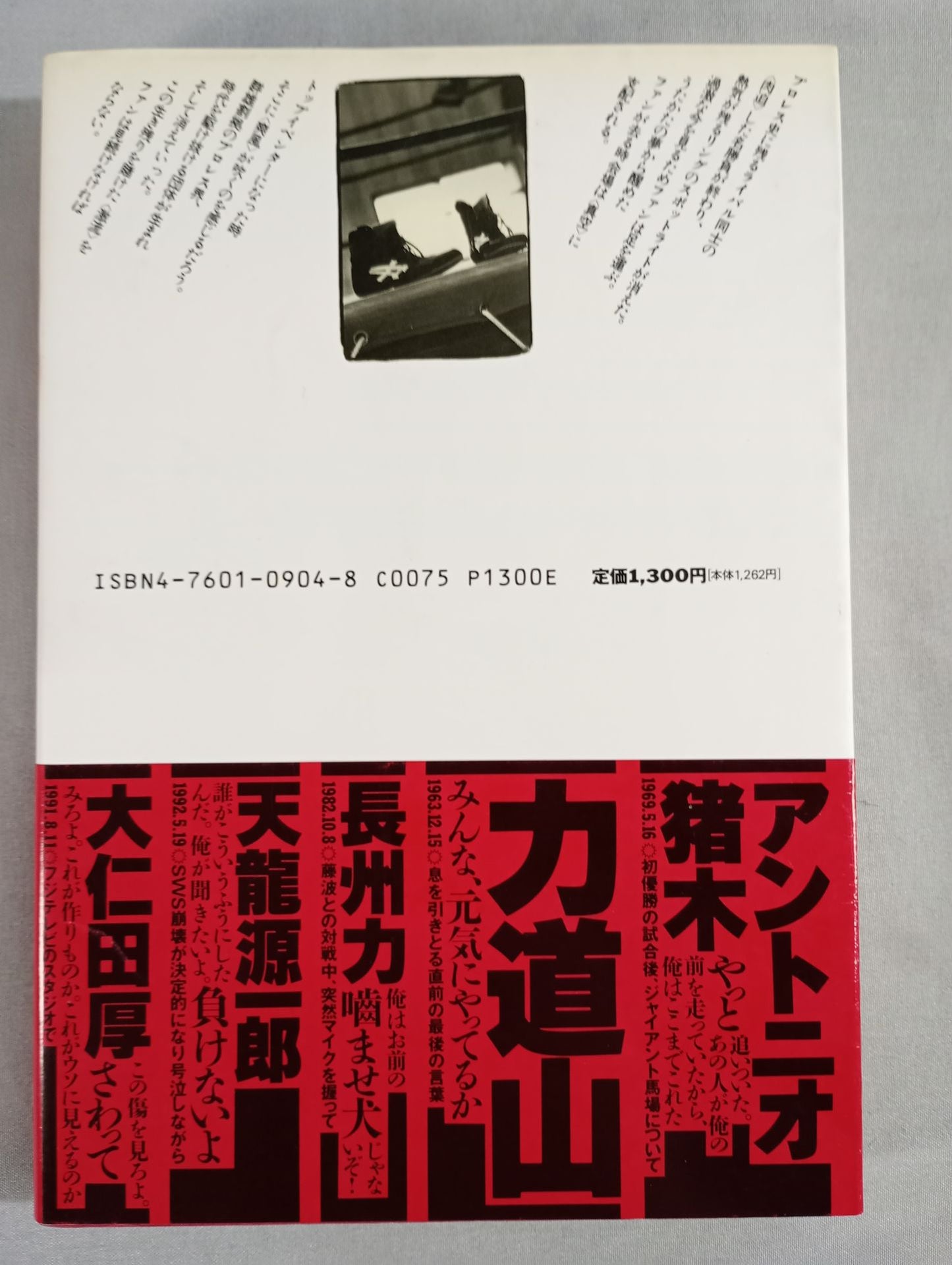 プロレスラー激白コメント99 フラッシュバック