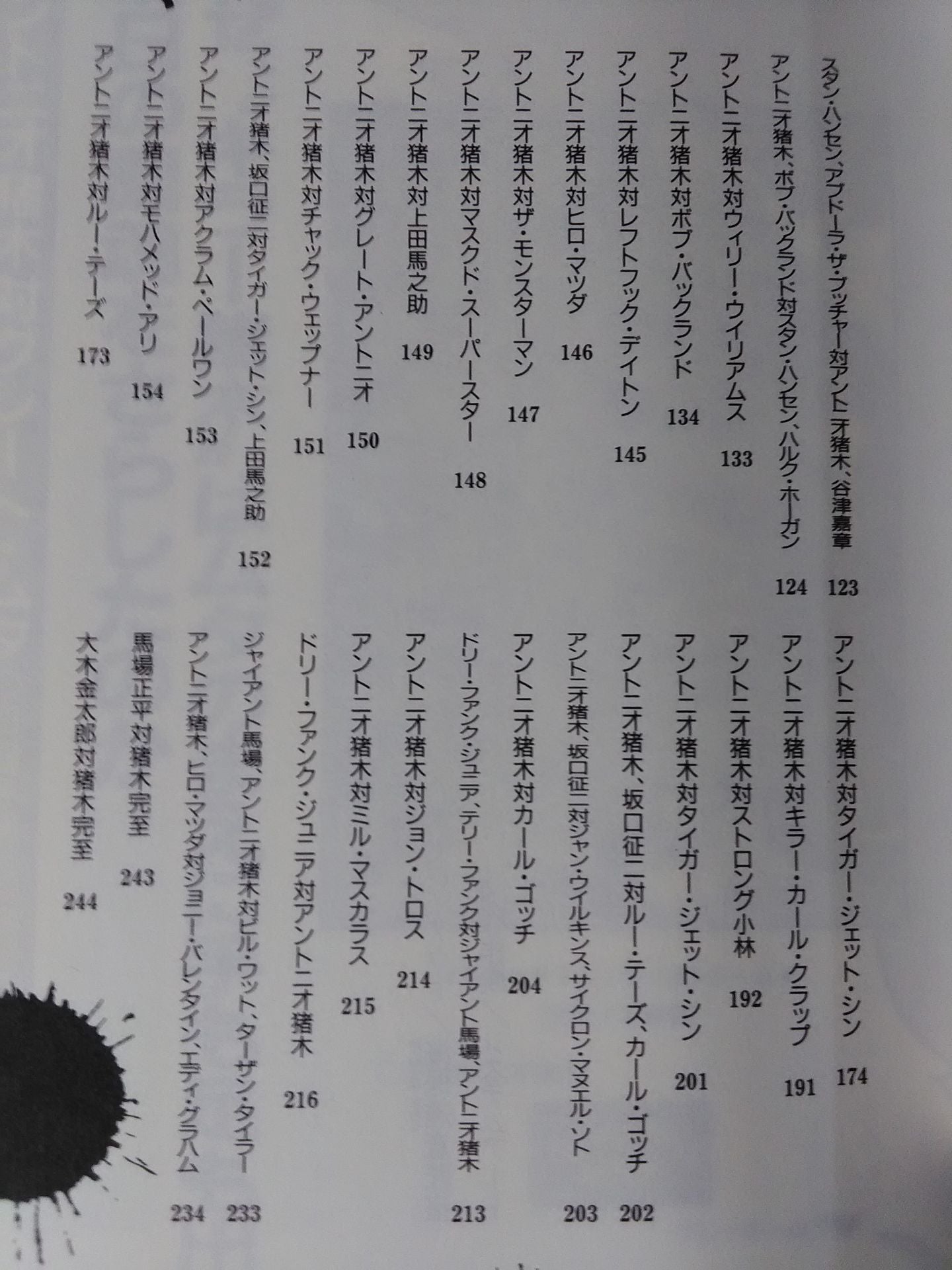 How to read Pocket Book 70 Antonio Inoki  Bloody Battle
