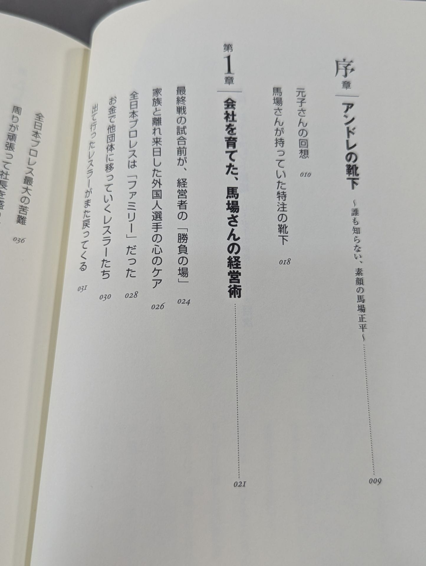 人間G馬場 リーダーの条件