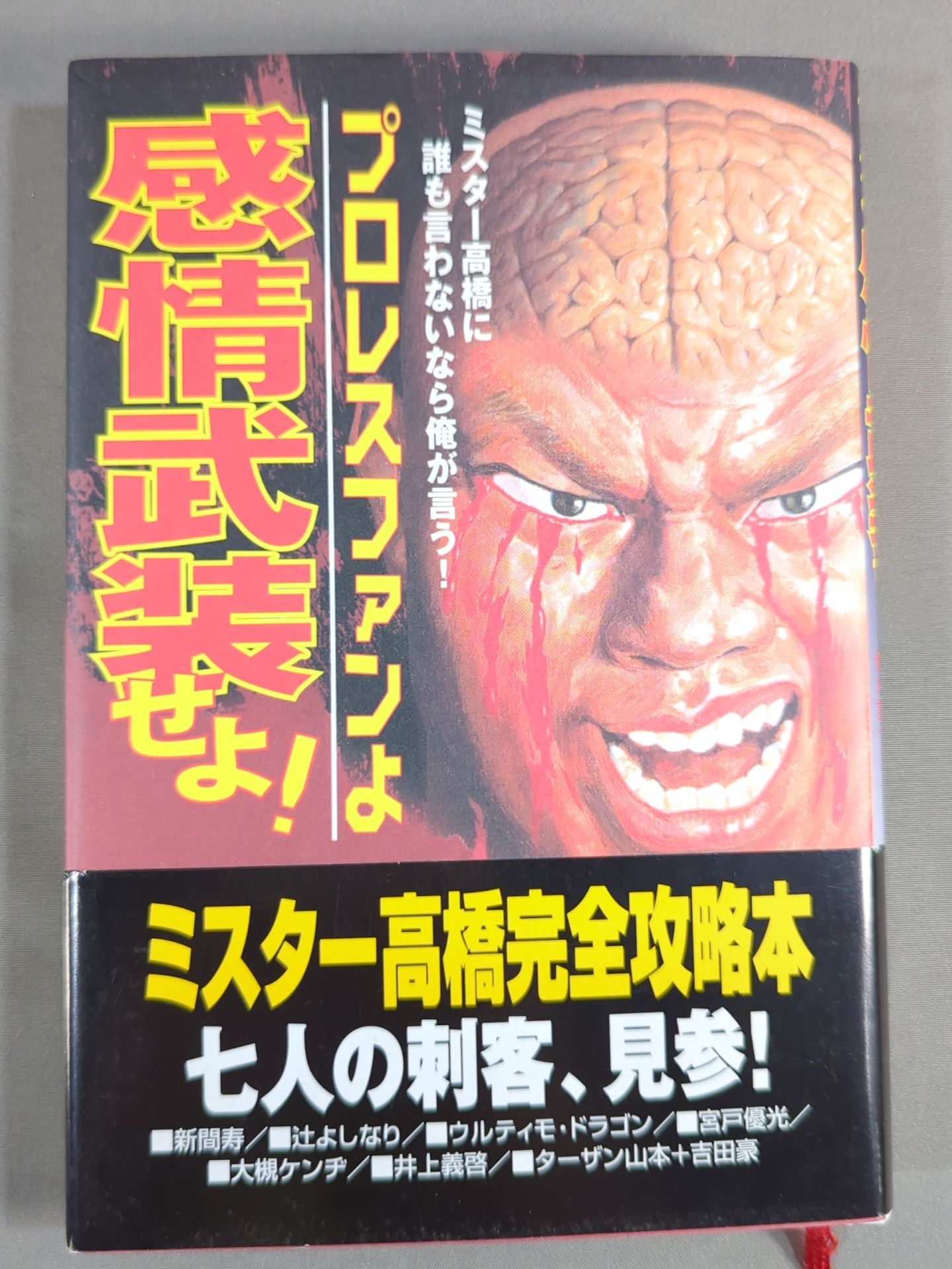 Pro Wrestling  fans, arm yourself with emotion! If no one tells Mr. Takahashi, I'll say it!