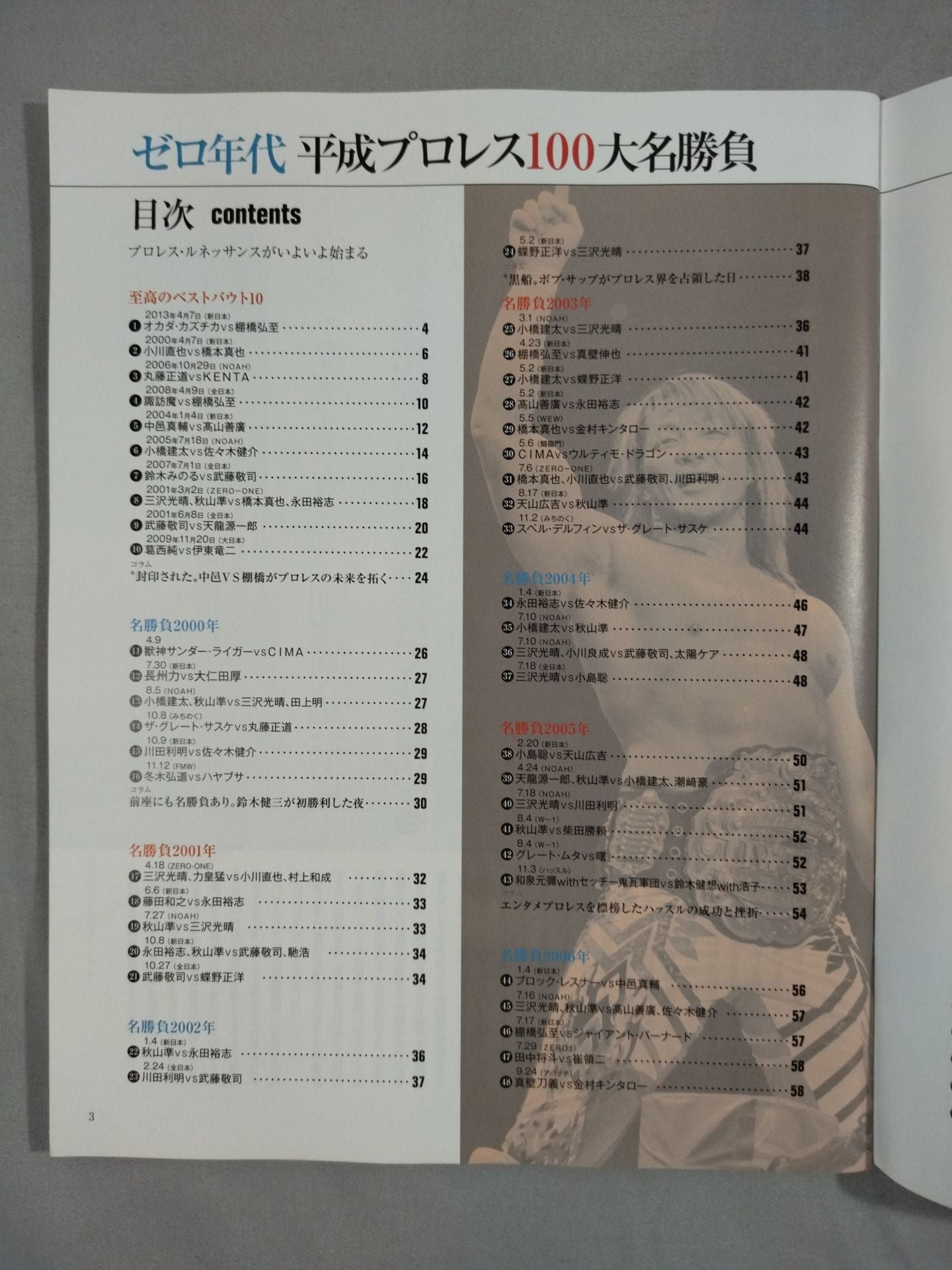 Zero Era Heisei Pro Wrestling  100 Great Names