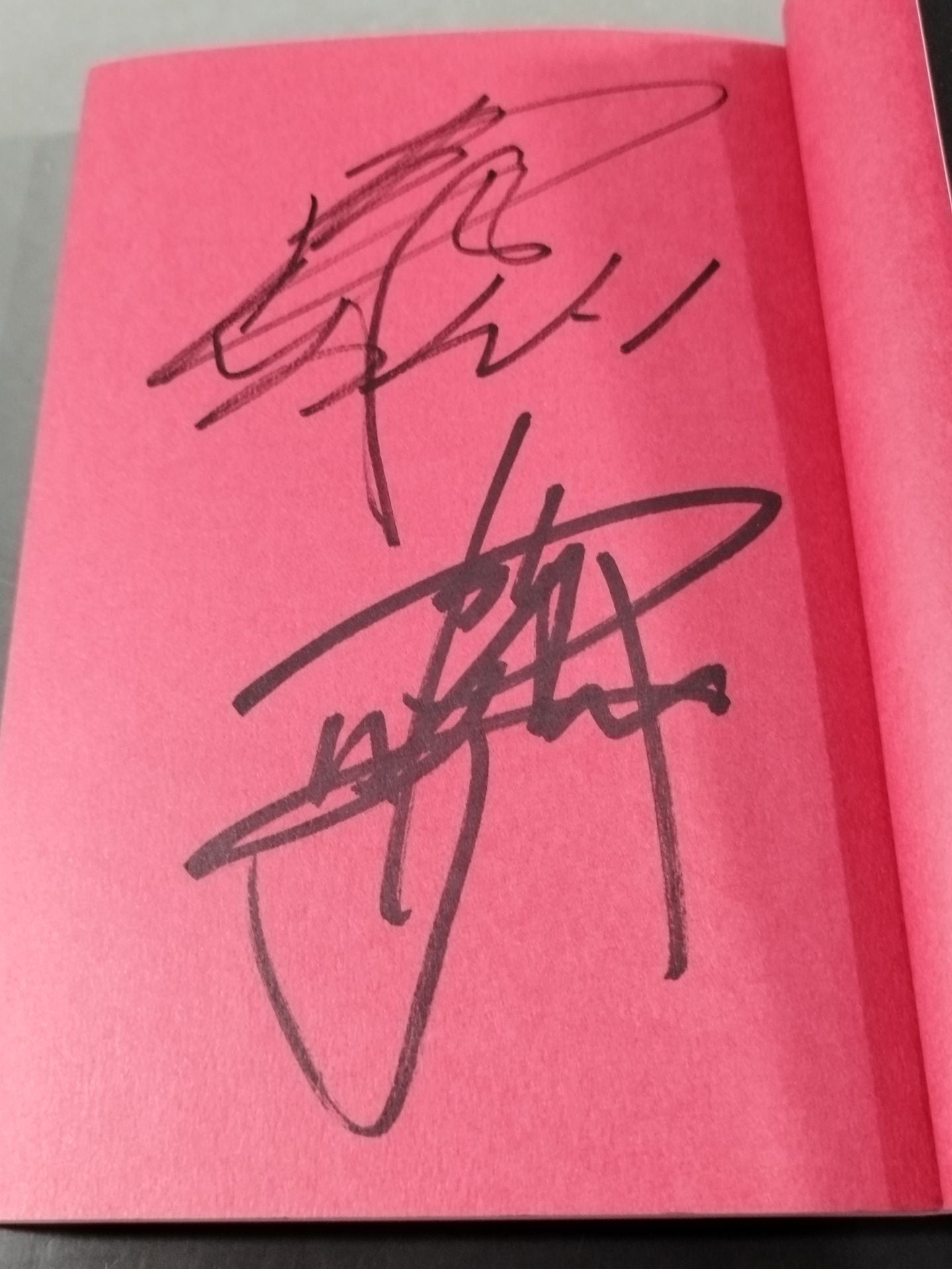【Masahiro Chono  & Muto Keiji Hand signed autograph ] A way of life that is active for life