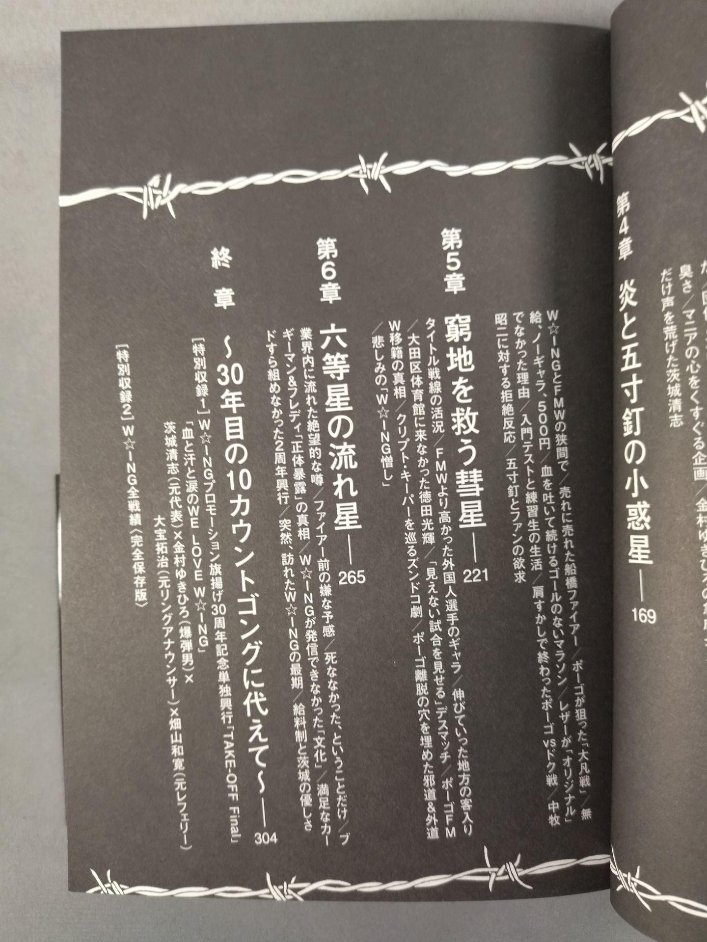 小島和宏＆茨城清志 直筆サイン入り】W☆ING 流れ星伝説 星屑