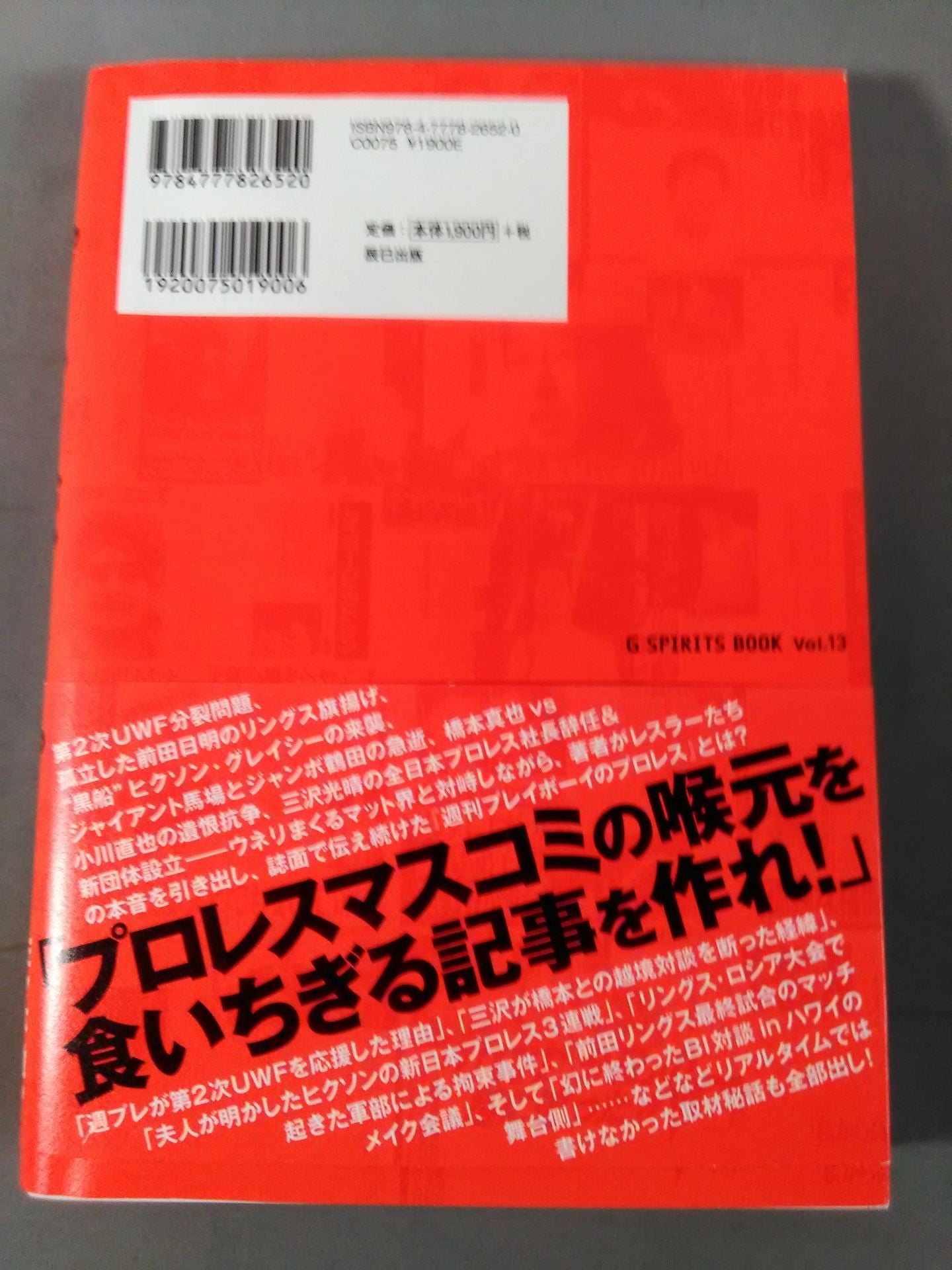 週刊プレイボーイのプロレス