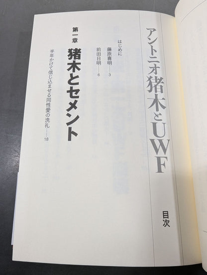 アントニオ猪木とUWF