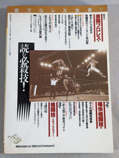 Bessatsu Takarajima 99 Super Pro Wrestling ! Battle Royale of Fighting Kings