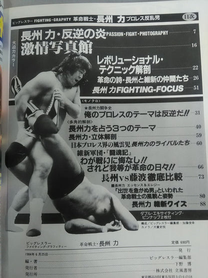 Revolutionary Warrior Riki Choshu  Pro Wrestling Rebel