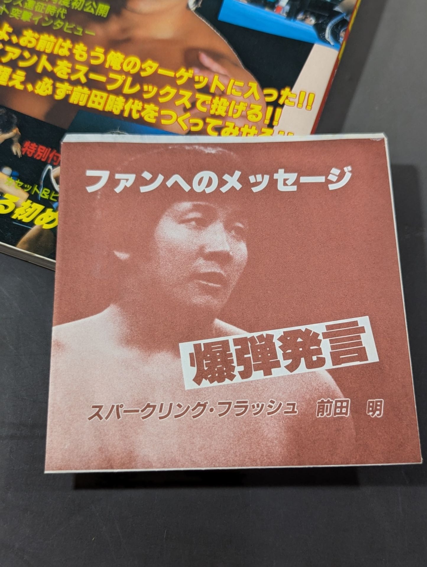 Sparkling Flash Akira Maeda I'm going to be the king of Pro Wrestling!!