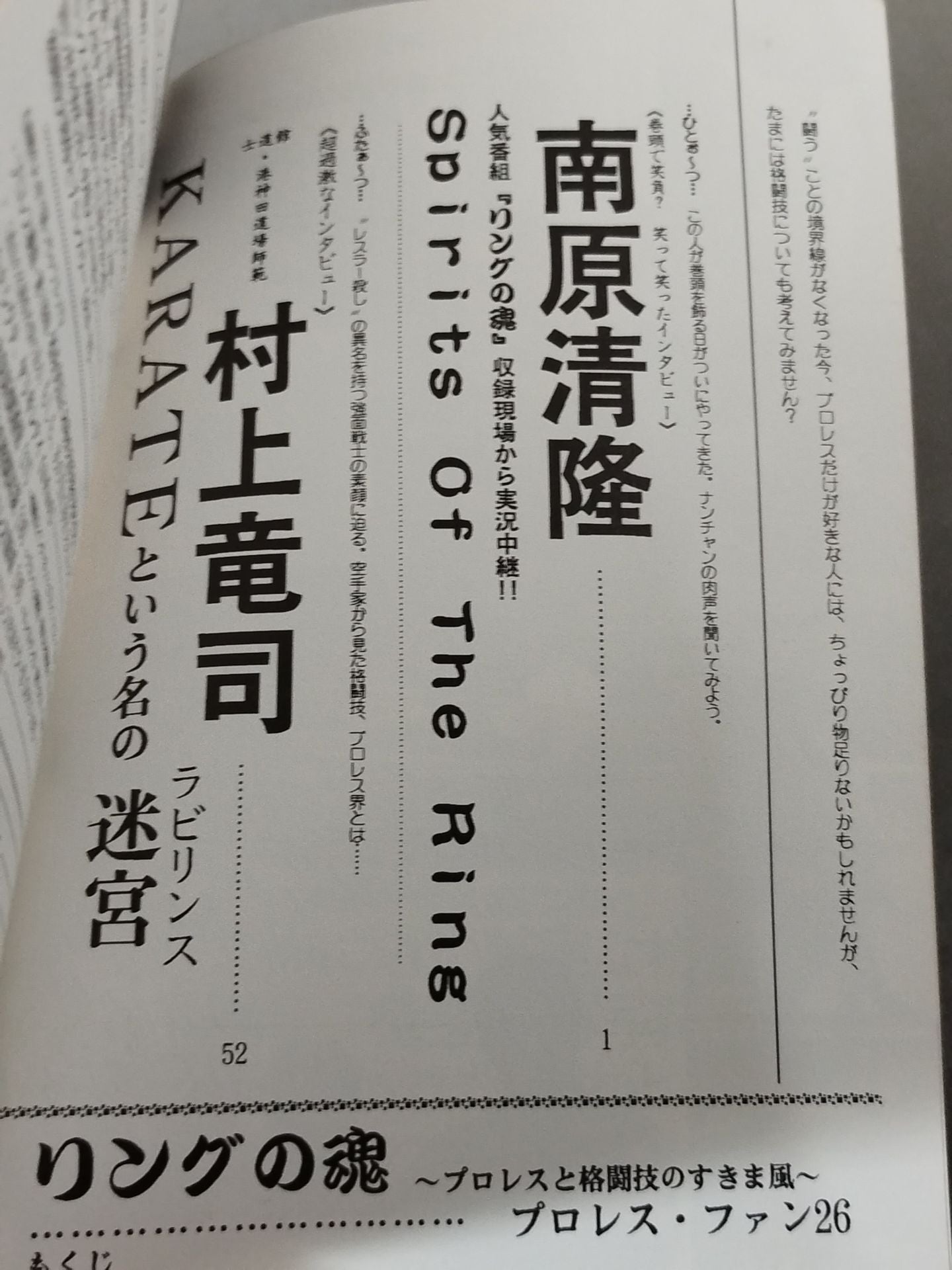 プロレス・ファン26