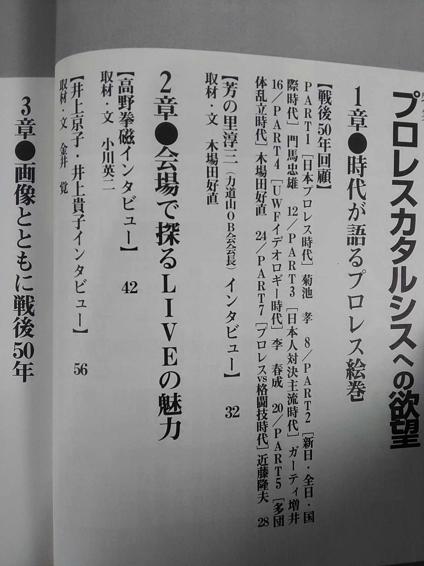 Pro Wrestling  Master Vol.7 Pro Wrestling Desire for catharsis