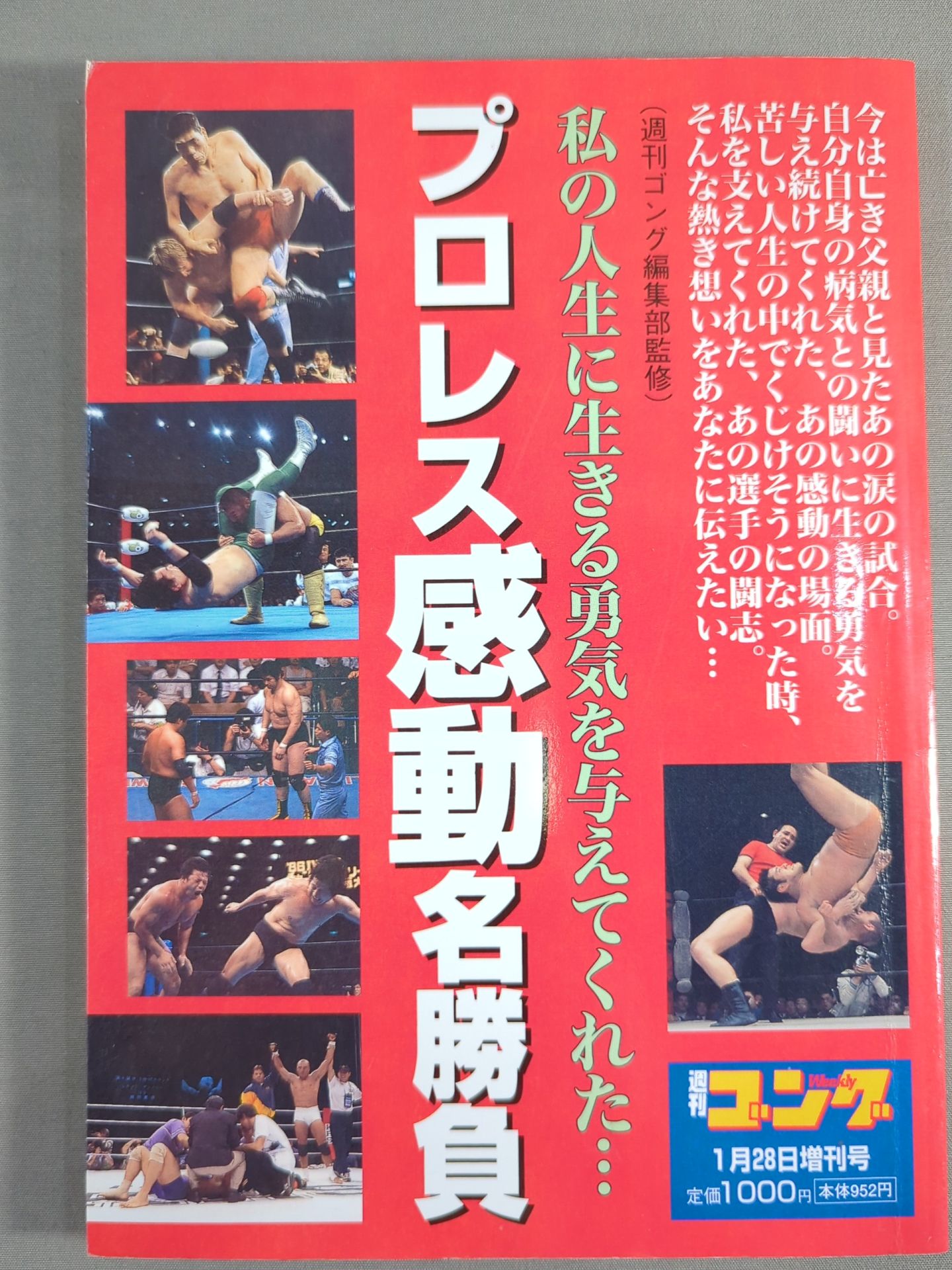 It gave me the courage to live my life... Pro Wrestling