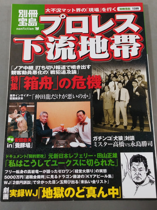 別冊宝島1599 プロレス下流地帯