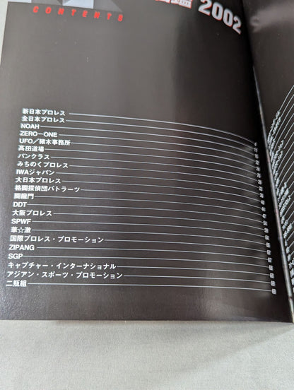 プロレスラー カラー写真名鑑2002 増補改訂版