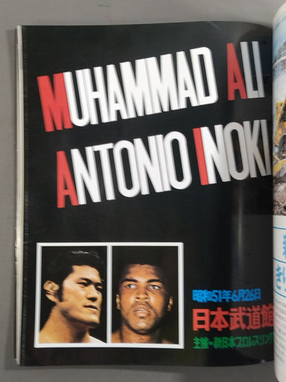 Burning Fighting Spirit New Japan Pro Wrestling Pro-wrestling 30th Anniversary Publication Project Official Reprint Pamphlet Series Martial Arts World Championship Fight