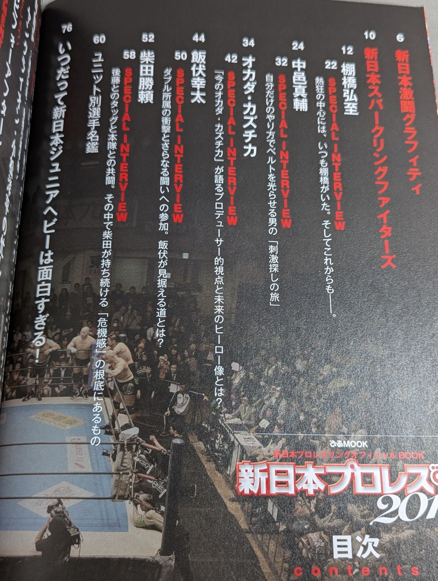 [Hiroshi Tanahashi  hand signed autograph ] New Japan Pro Wrestling  Pia 2015