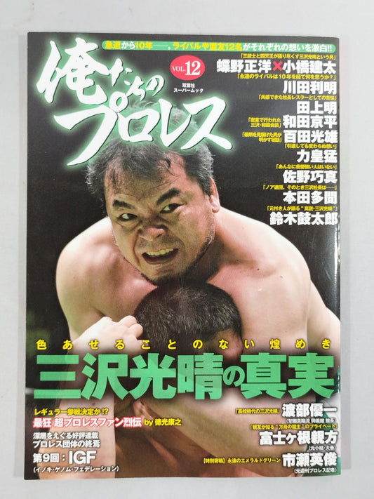 俺たちのプロレス Vol.12 三沢光晴の真実 急逝から10年―。ライバルや盟友12名がそれ