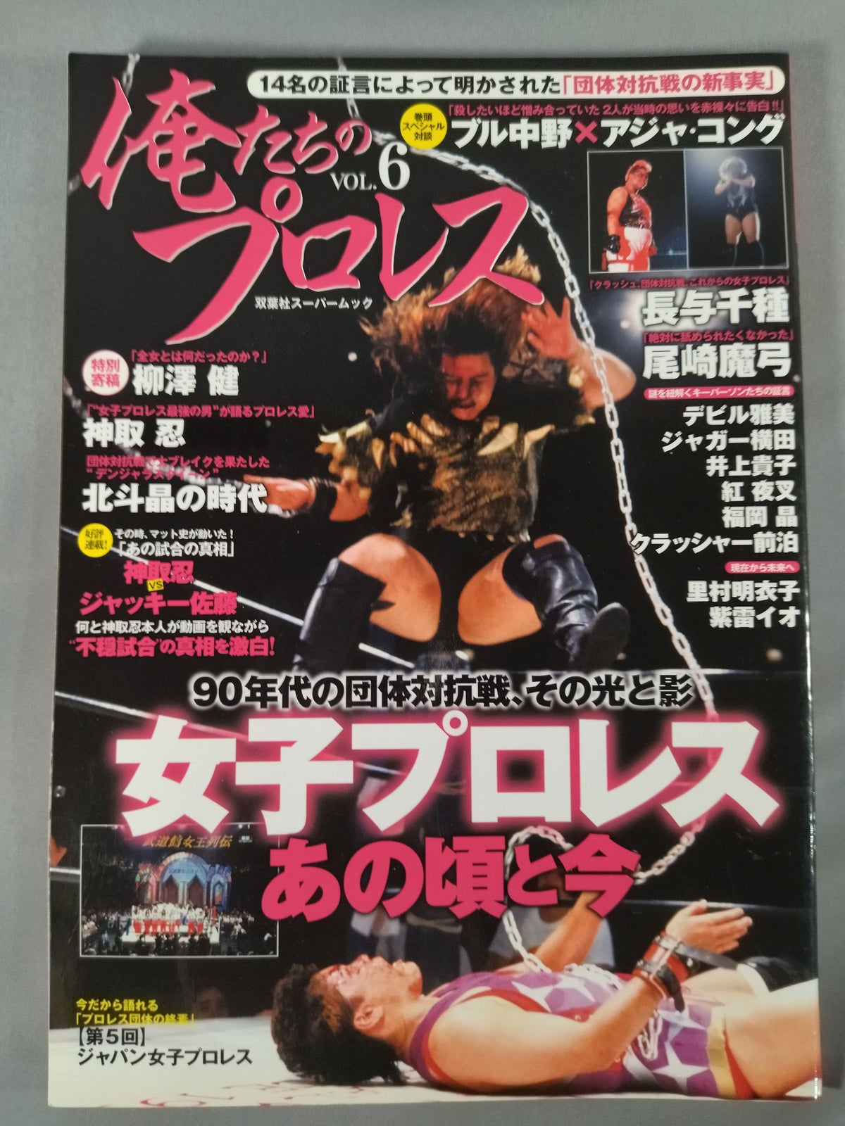 俺たちのプロレス VOL.6 女子プロレスあの頃と今 14名の証言によって明かされた「団体対抗戦の新事実」