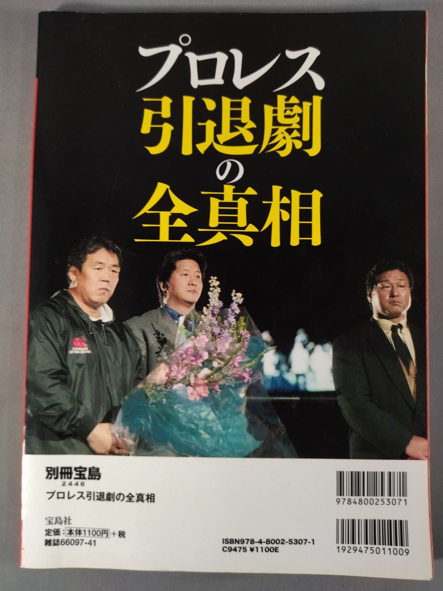 Bessatsu Takarajima 2446 The whole truth of Pro Wrestling  retirement drama Total coverage After the retirement of 108 people