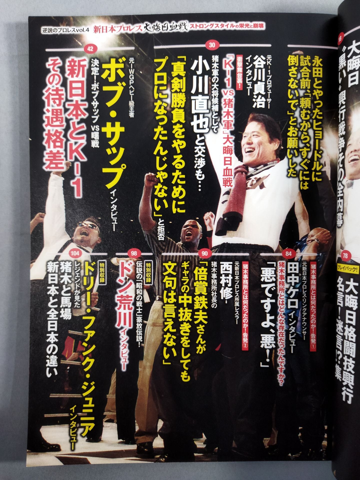 シリーズ 逆説のプロレス Vol.4 新日本プロレス大晦日血戦 ストロングスタイルの栄光