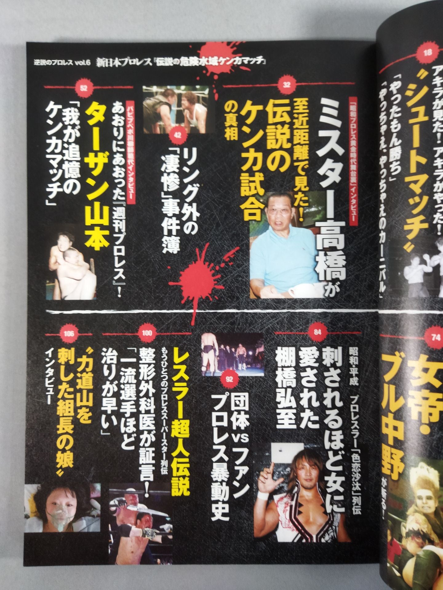 シリーズ 逆説のプロレス Vol.6 新日本プロレス「伝説の危険水域ケンカマッチ」