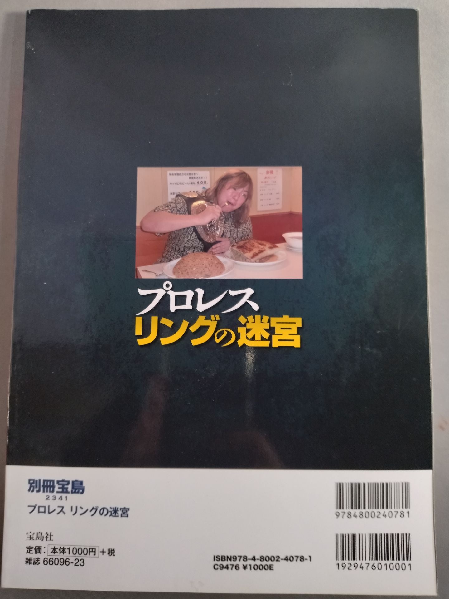 別冊宝島2341 プロレス リングの迷宮 新日本のノア植民地支配と森嶋引退の真相