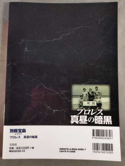 別冊宝島2494 プロレス 真昼の暗黒 2016年版主要レスラー「知名度調査」発表