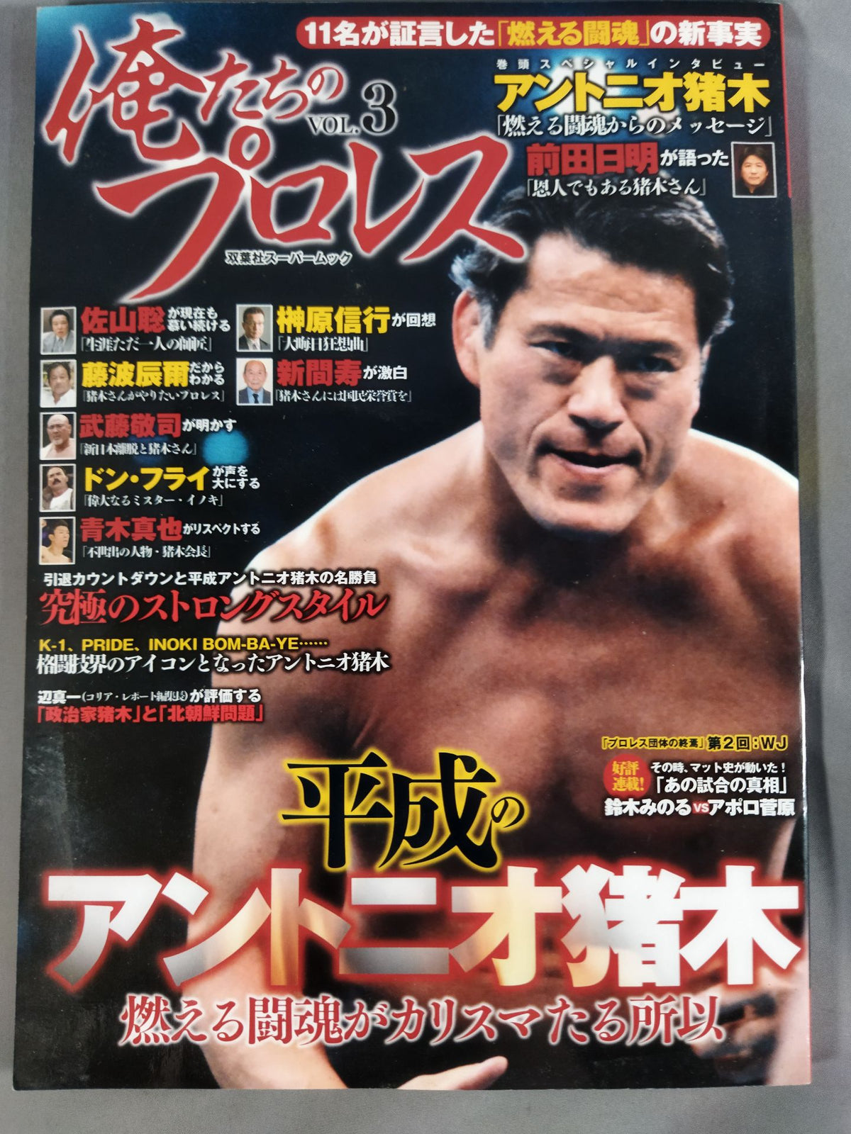 Our Pro Wrestling VOL.3 Antonio Inoki of Heisei