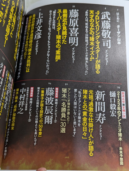 Series Paradoxical Pro Wrestling Vol.22 Memorial Testimony Antonio Inoki "Fighting Spirit Constellation in the Night Sky" Legend