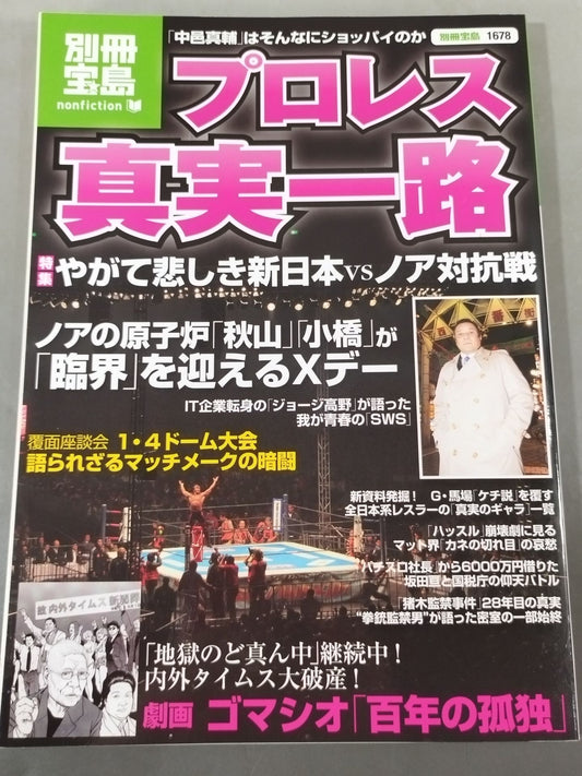 Bessatsu Takarajima 1678 Pro Wrestling  Truth Ichiro