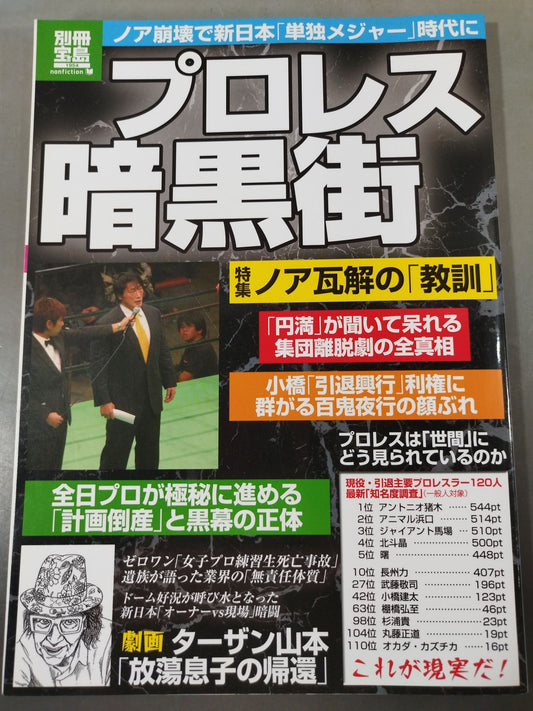 Separate volume Treasure Island 1954 Pro Wrestling  Underworld / Special Feature: "Lessons" of Noah's Disintegration