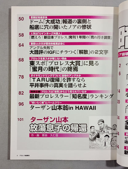 Bessatsu Takarajima 1954 Pro Wrestling: Underworld / Special Feature: The 'Lesson' of Noah's Collapse