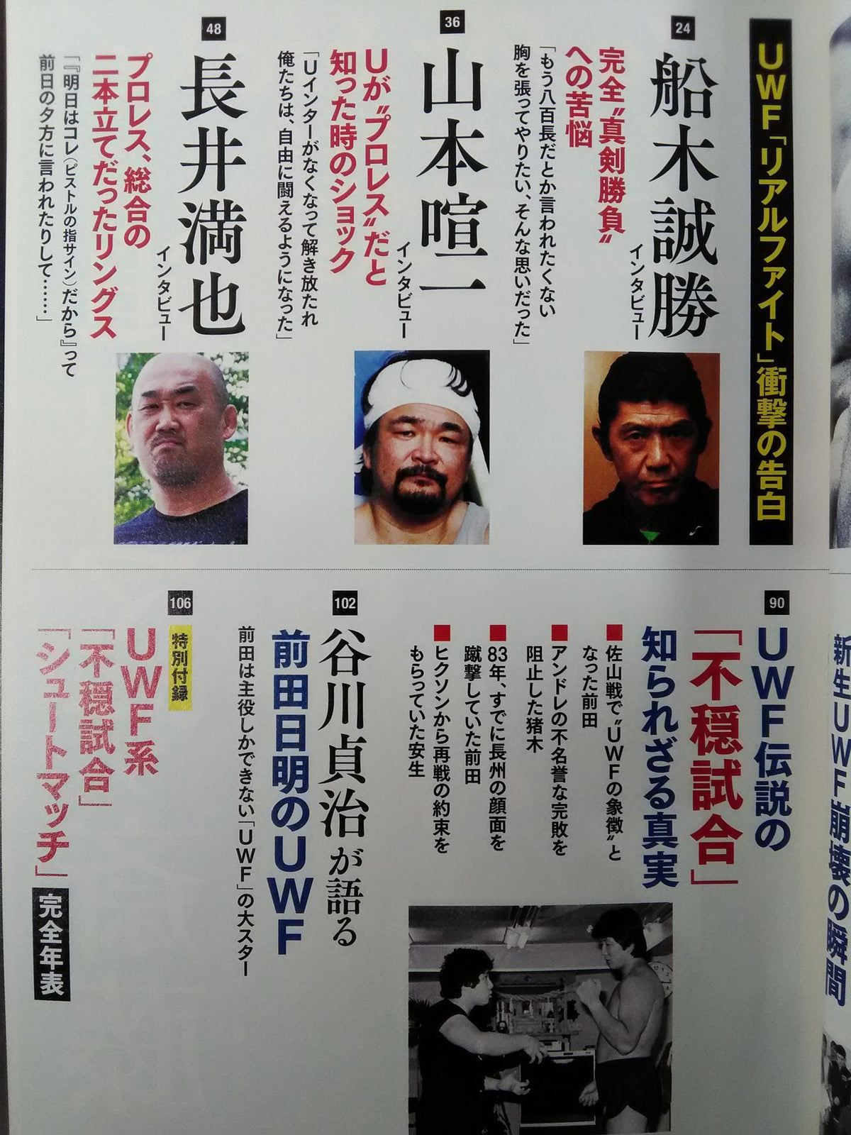 シリーズ 逆説のプロレス Vol.12 UWF「リアルファイト」衝撃の告白